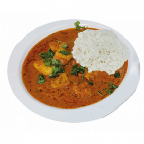 45 Butter Chicken mit Basmati Reis 45 Butter Chicken mit Basmati Reis