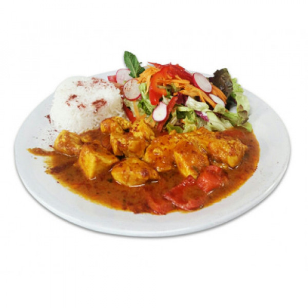44 Chicken Tikka Masala mit Basmati Reis