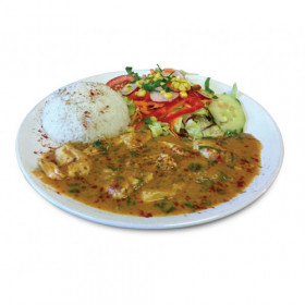 43 Chicken Curry mit Basmati Reis 43 Chicken Curry mit Basmati Reis