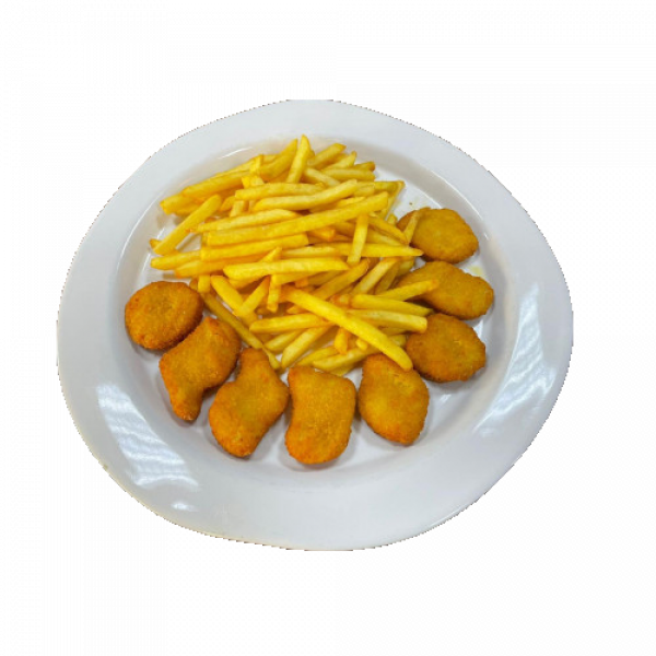 146 Chicken Nuggets mit Pommes